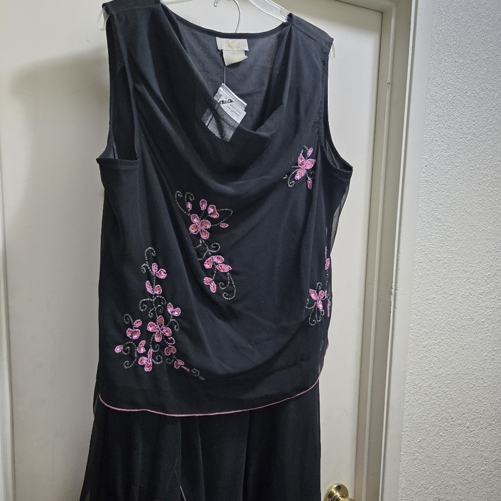 Coldwater Creek Elegant Black Garment